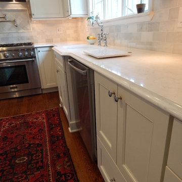 All White Kitchen
