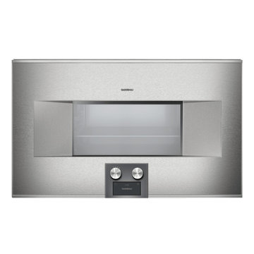 Gaggenau BS465610 400 Series 30 Inch Combi-Steam Oven Left Hinge Stainless Steel