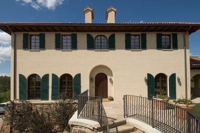Tuscan exterior home photo in Denver