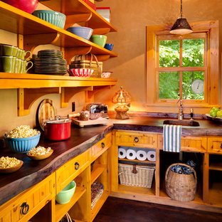 75 Beautiful Orange Kitchen Pantry Pictures Ideas Houzz