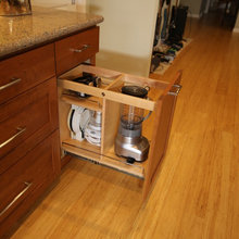 Pull out cabinets