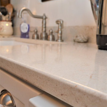 Lake Village, IN. Haas Signature Collection, Country Style White Kitchen