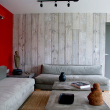 white wood wall