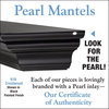 Pearl Mantels 618-60B Crestwood Wall Shelf, 60-Inch, Black, 60", Pack of 2