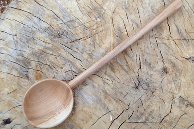 Hand carved wooden spoons