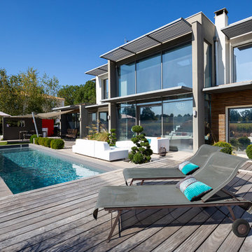 Penser les extérieurs d'une maison d'architecte