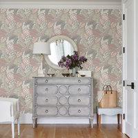 Signature by Sarah Richardson Petal Jasmine Wallpaper, Sample