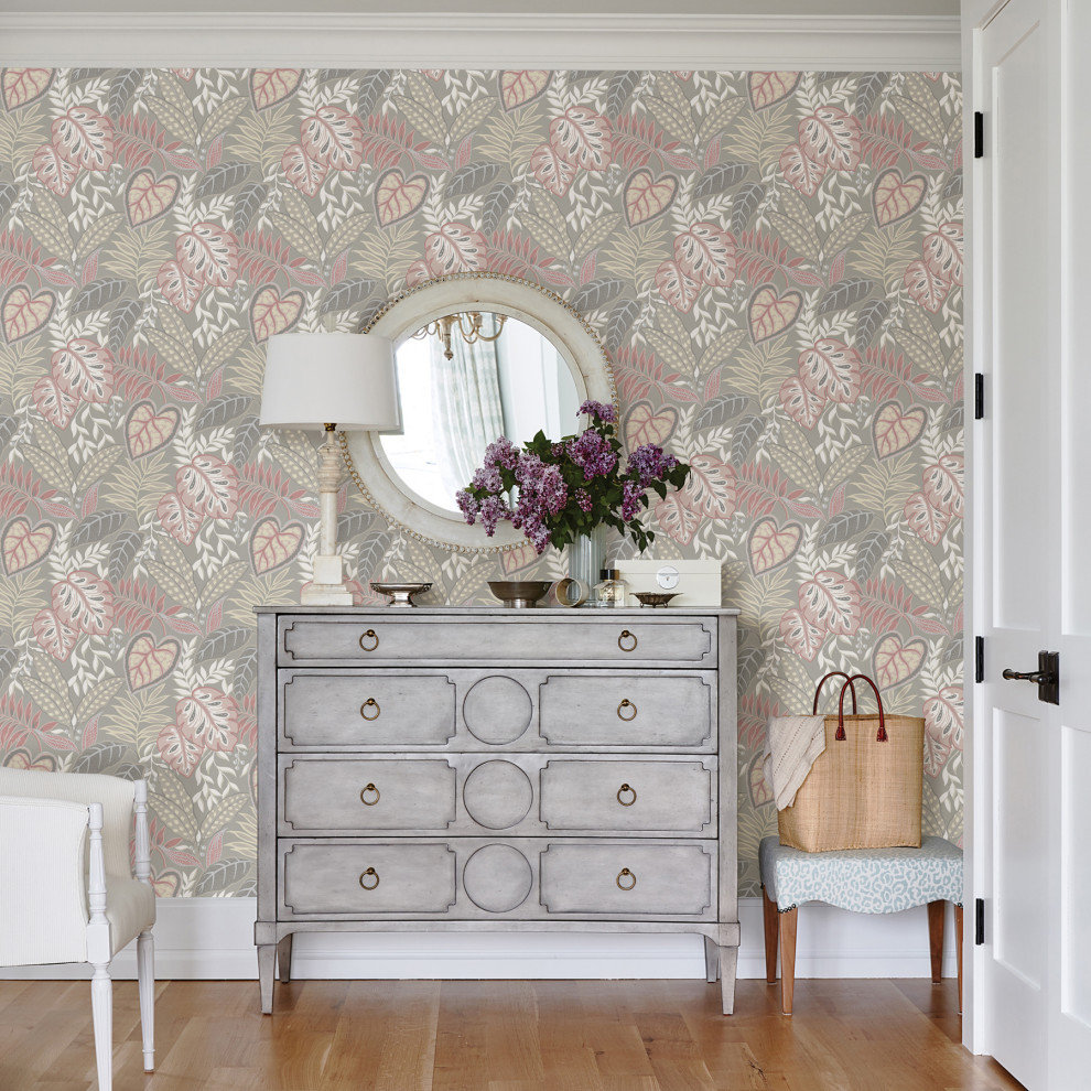 Signature by Sarah Richardson Petal Jasmine Wallpaper, Sample