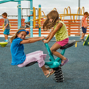 No Fault Safety Surface for residential and commercial playgrounds.