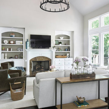 Light, Bright Family Room Remodel in Smyrna GA