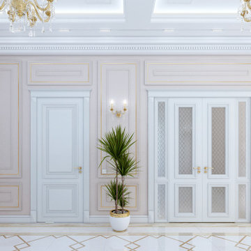 Luxurious Hall 3D Rendering