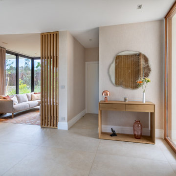 Conception intérieure d'une villa neuve à Carqueiranne