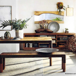 Roost Recycled Mahogany Console - SKU: F360 - Console Tables