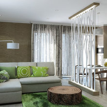 Cloison légère (Salon/cuisine + chambre/dressing