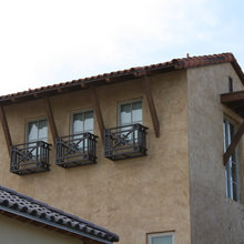 outdoor balcony railing