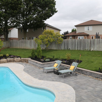Stone Poolscape