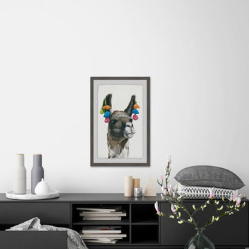 "Ear Fringe" Framed Painting Print