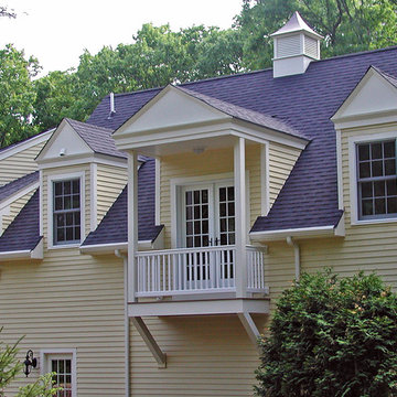 Covered balcony overlook