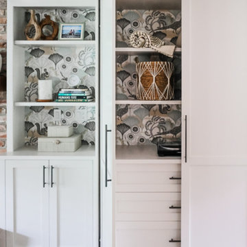 Built-In Wet Bar + Storage