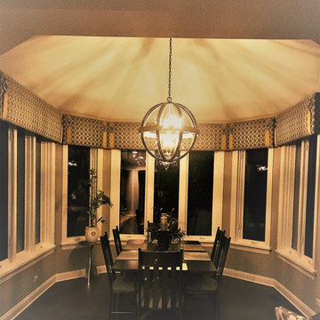 Cornices for a home in Downers Grove IL