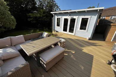 Transitional deck photo