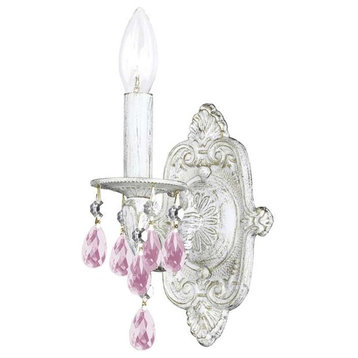 Crystorama Sutton Rose Crystal Wall Sconce