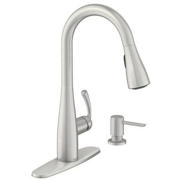 Moen 87014 Essie Pullout Spray Kitchen Faucet - Spot Resist Stainless