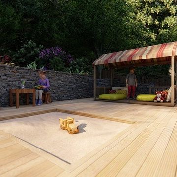 Multi-Level Hillside Makeover