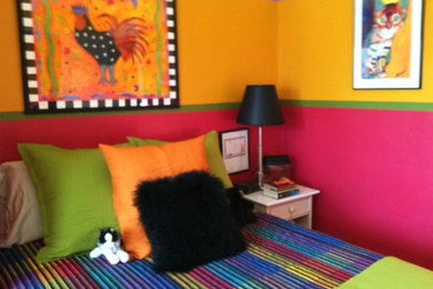 Eclectic bedroom photo in Baltimore