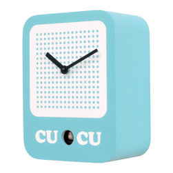 Cucuradio 2225 Light Blue Wall Cuckoo Clock - Cuckoo Clocks