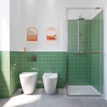 Green Bathroom