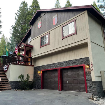 Keystone Stacked Stone Keystone Stacked Stone DIY Garage Siding and Wainscoting