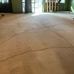 Japanese Kintsugi Polished Concrete - Flooring