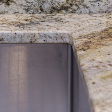 Leathered Typhoon Bordeaux Kitchen