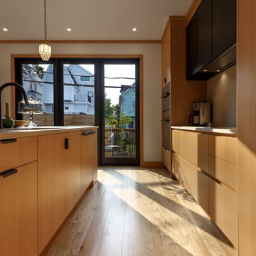 Clean Lines and Natural Wood in Dorchester
