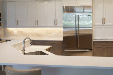 Example of a kitchen design in Miami