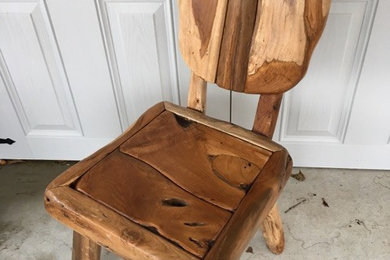Hand Crafted Teak Wood Chairs