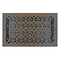 SCROLL WALL REGISTER - Registers Grilles And Vents