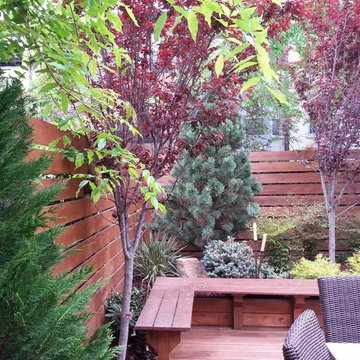 Brooklyn NYC townhouse rear yard landscape design renovation