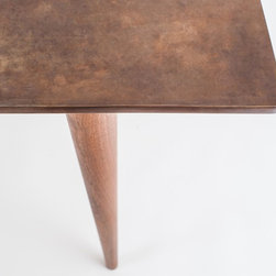 Jack Trench Bespoke Furniture - Copper & Walnut Table - Desks & Writing Bureaus