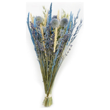 Bulk Case of 12 Dried Flower Bouquets-20" x 8"-Made, Lavender, Grass and More