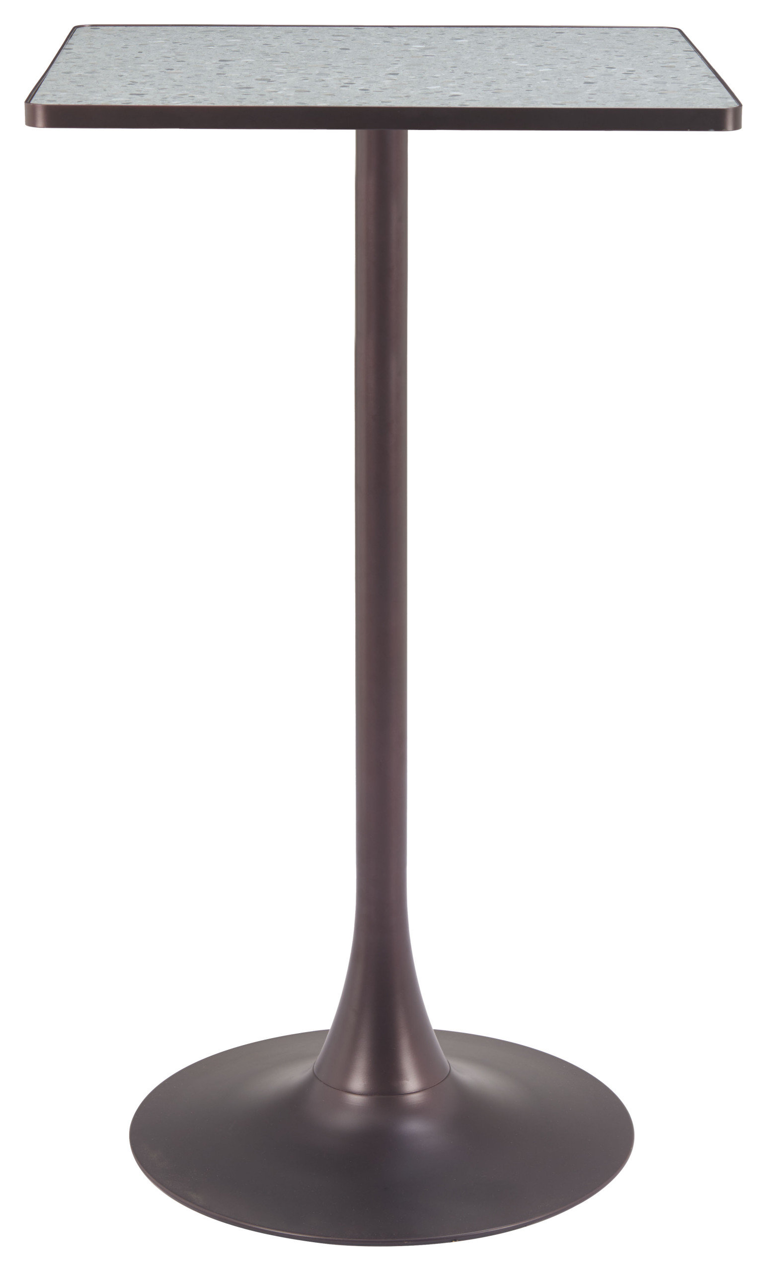 Spot Table Examples Spot Bar Table Gray and Bronze - Midcentury - Indoor Pub And Bistro ...
