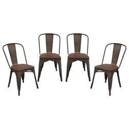 Industrial Dining Chairs by BRING ME HOME FURNITURE INC