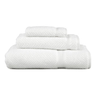 Linum Home Textiles Terry 4-pc. Bath Towel Set, Color: White