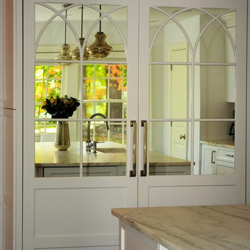 Stunning White Transitional Kitchen