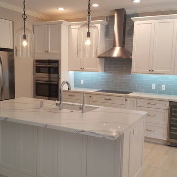 Lovely Light and Bright White Kitchen