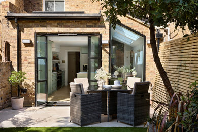 Contemporary house exterior in London.