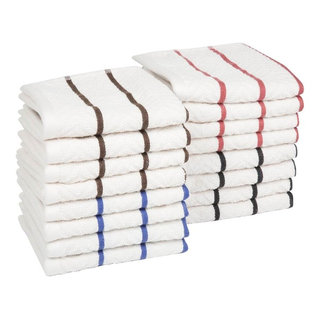 Lavish Home 16 Piece Cotton Chevron Terry Kitchen Towel Washcloth Set, 1  unit - Fry's Food Stores