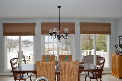 Elegant dining room photo in Baltimore
