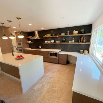 167 - Lake Forest - Design-build Mid-Century Modern Kitchen Remodel